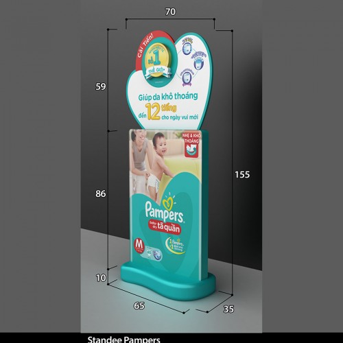 Standee pampers